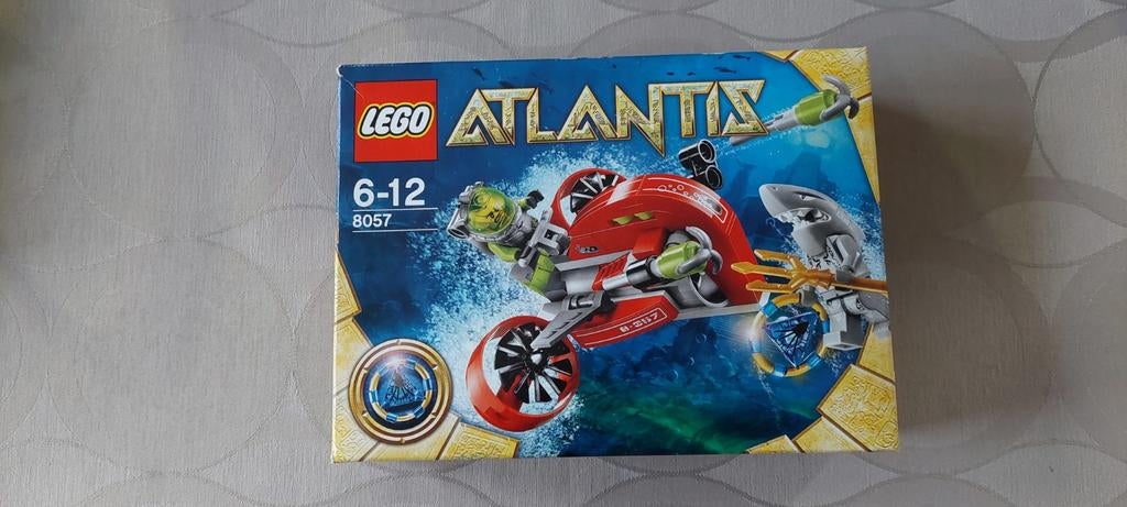LEGO 8057 - Atlantis - Wreck Raider, Ophalen of Verzenden, Zo goed als nieuw, Lego
