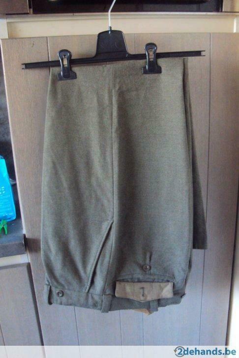 Belgisch leger broek, Verzamelen