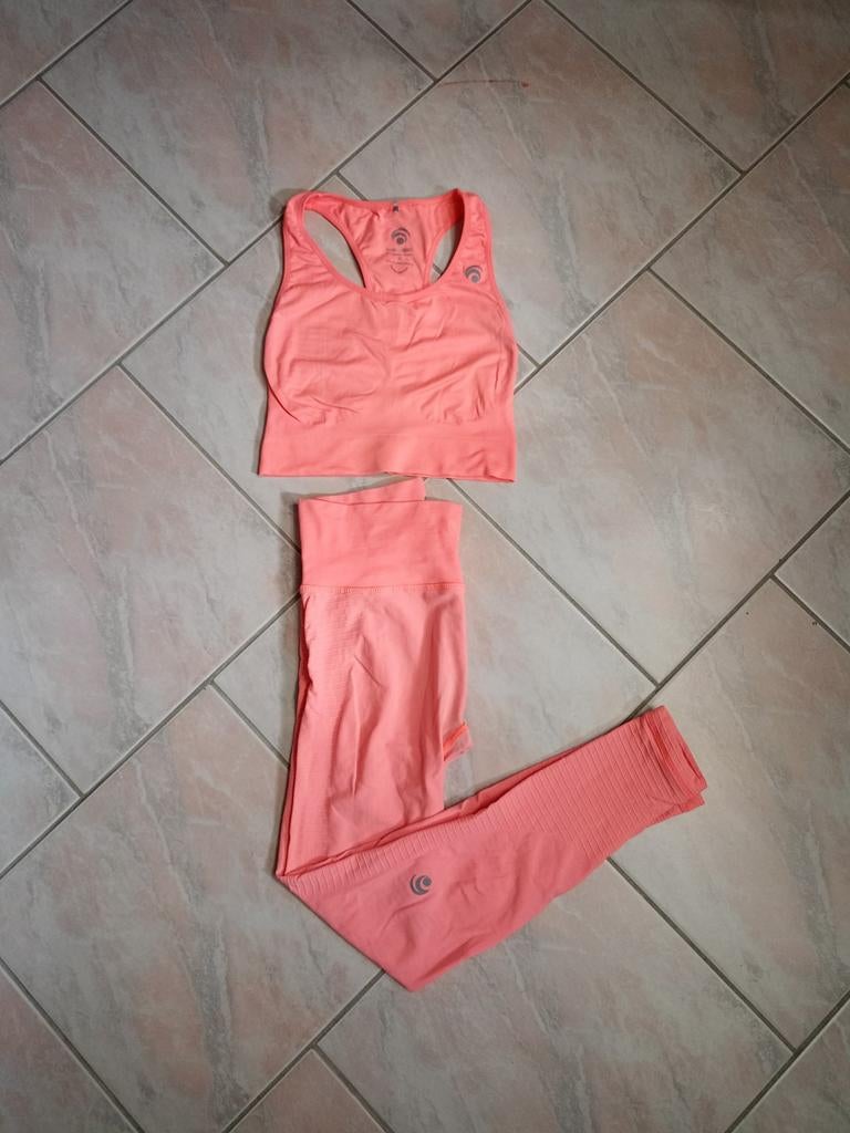 Fitnessset, Verzenden, Oranje, Fitness of Aerobics, Zo goed als nieuw