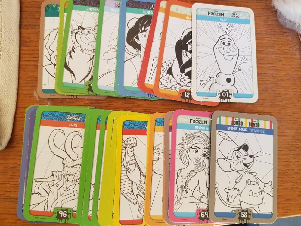 Magic colour kaarten carrefour 2022 - verschillende nummers, Verzamelen, Ophalen of Verzenden, Nieuw, Speelkaart(en)