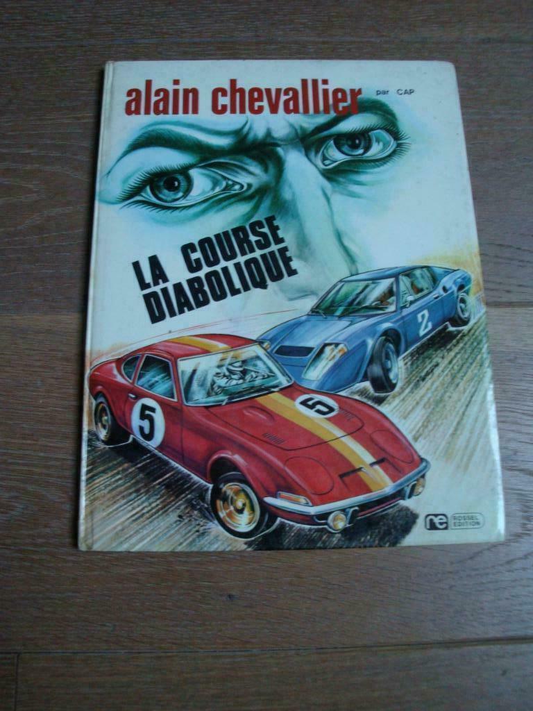 Strip Alain Chevallier  La course diabolique, Boeken, Stripverhalen, Ophalen of Verzenden