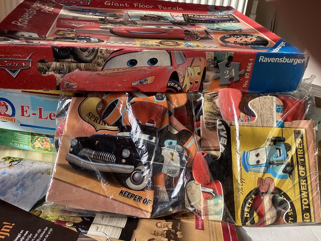 Giant Floor Puzzel: CARS-24 stuks, Enlèvement ou Envoi, Utilisé