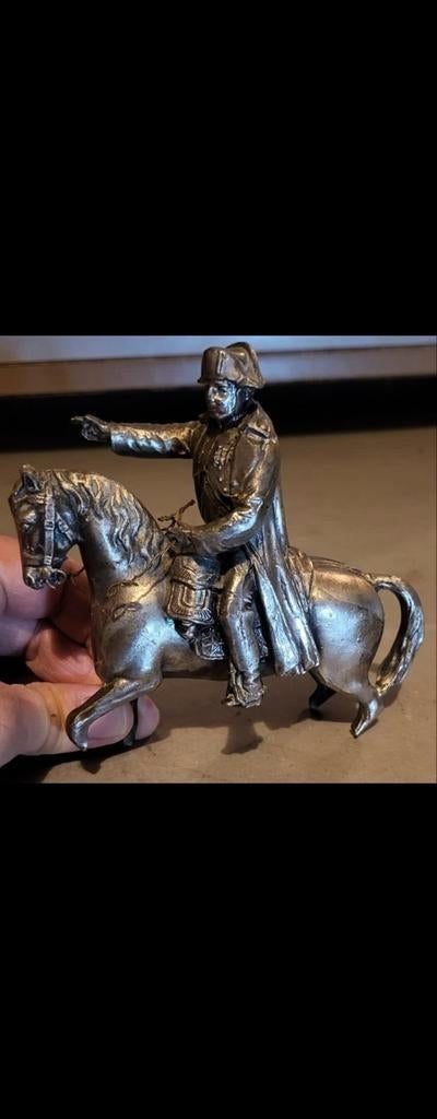 Statut Napoléon en bronze sur sont cheval, Antiquités & Art, Enlèvement ou Envoi, Bronze