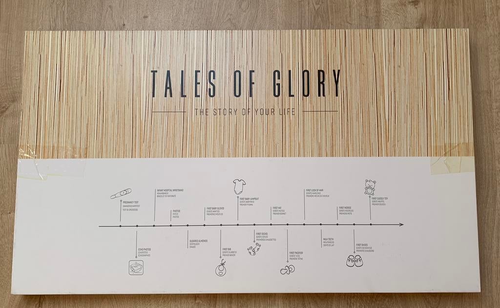 Memorybox baby pink Tales of Glory, Kinderen en Baby's, Kraamcadeaus en Geboorteborden, Nieuw, Ophalen