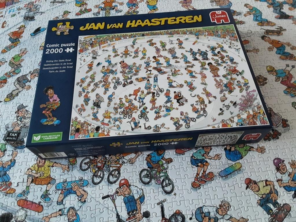 Puzzel jan van haasteren 2000 stukken, Ophalen, Zo goed als nieuw