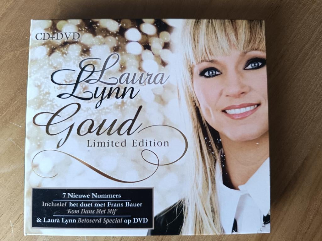 Laura Lynn - Goud limited edition (cd + dvd), Ophalen of Verzenden, Zo goed als nieuw, Boxset