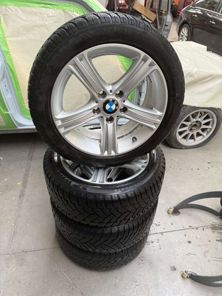 Winterwielen BMW 3 serie f30 f31 f32 f33 225/50/ R17 94H, Auto diversen, Overige Auto diversen, Ophalen