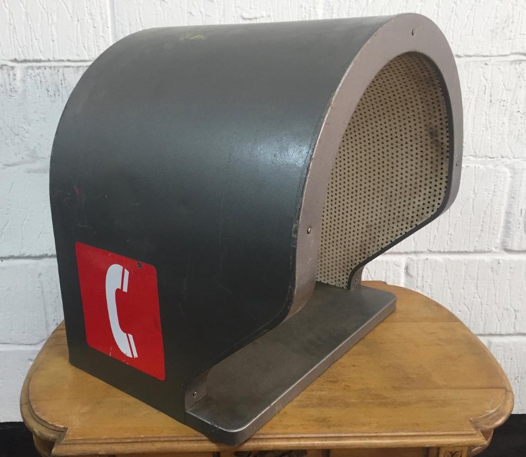 Cabine téléphonique française insonorisée, Antiquités & Art, Enlèvement ou Envoi