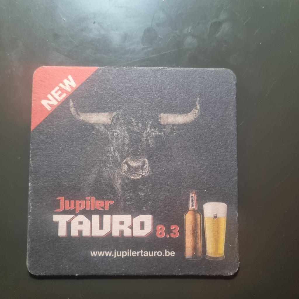 Sous Bock Jupiler Tauro (modèle 2), Verzamelen, Ophalen of Verzenden, Gebruikt, Viltje(s), Jupiler