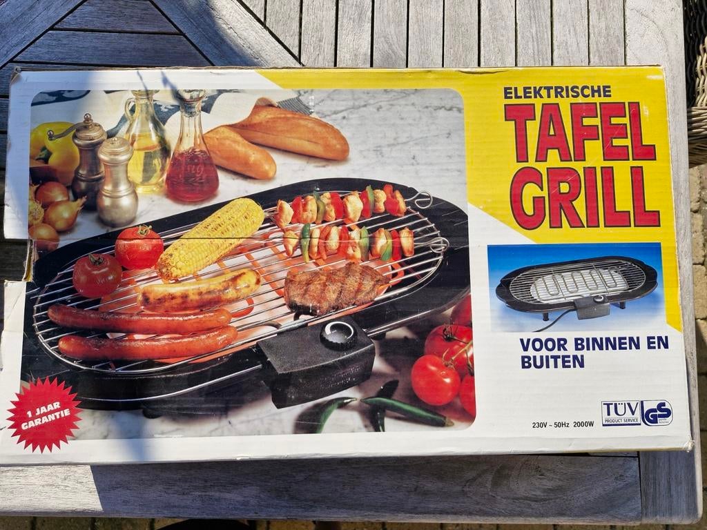 Elektrische tafelgrill, Enlèvement ou Envoi, Utilisé