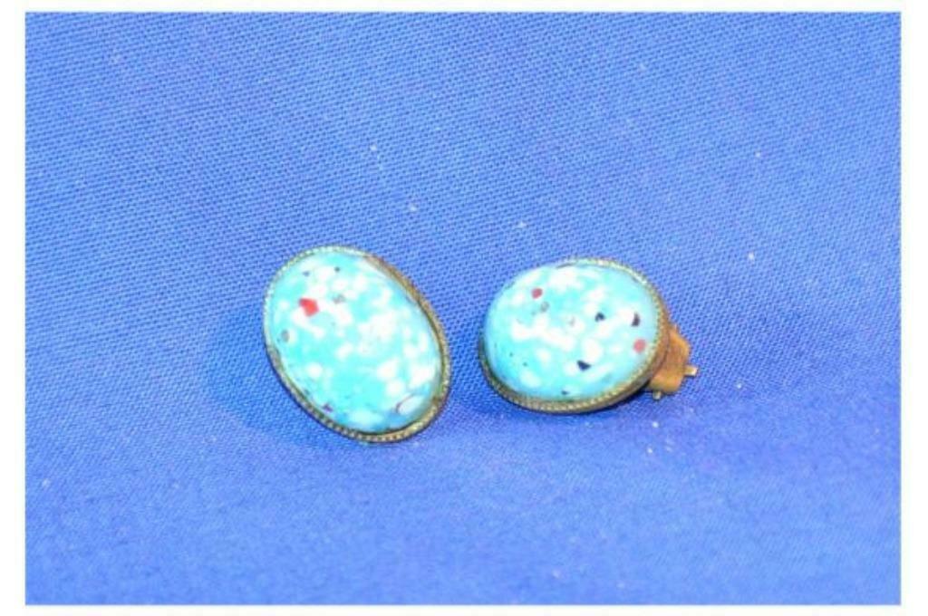 §  boucles d'oreille a clip vintage ( ph5), Enlèvement ou Envoi, Utilisé, Autres couleurs