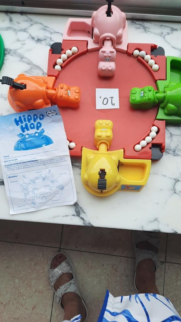 Hippo hap, Ophalen, Zo goed als nieuw