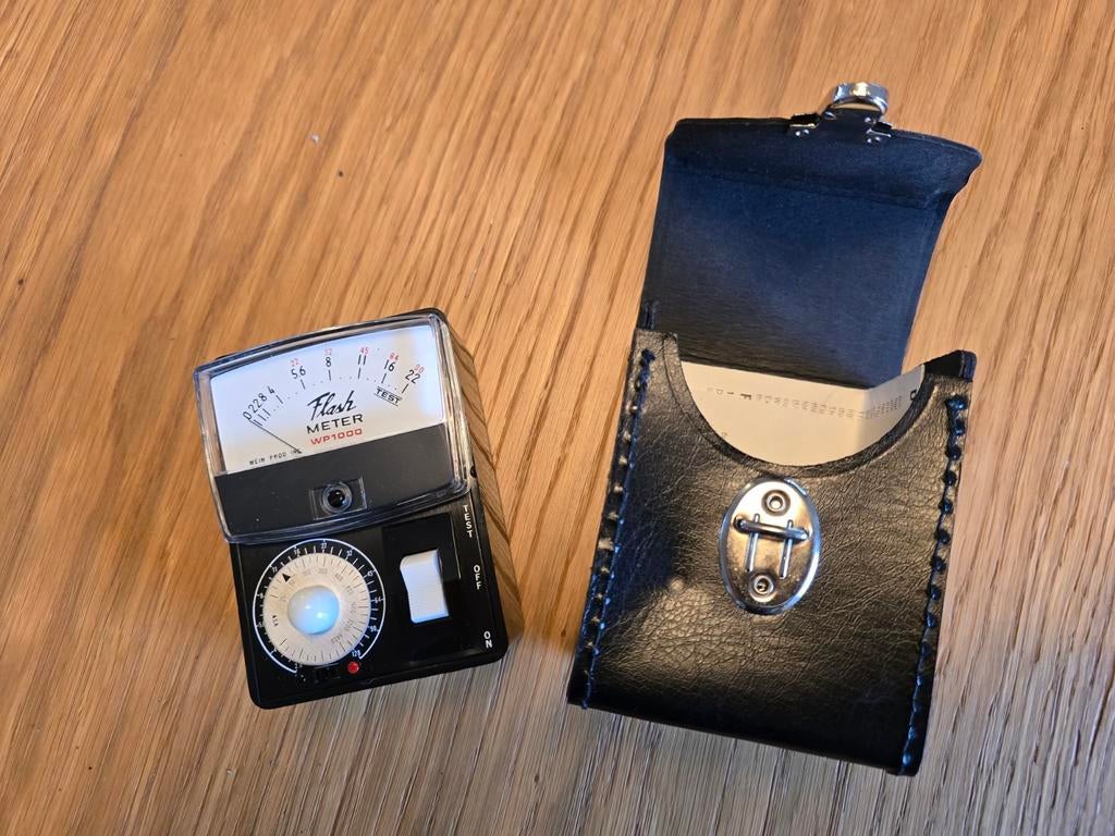 Studioflitsmeter, Ophalen, Zo goed als nieuw