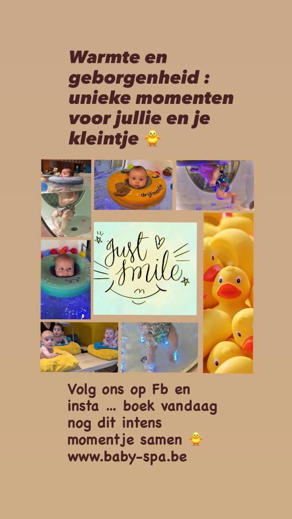 Babyspa  Gent , massage en hydrotherapie, Ophalen