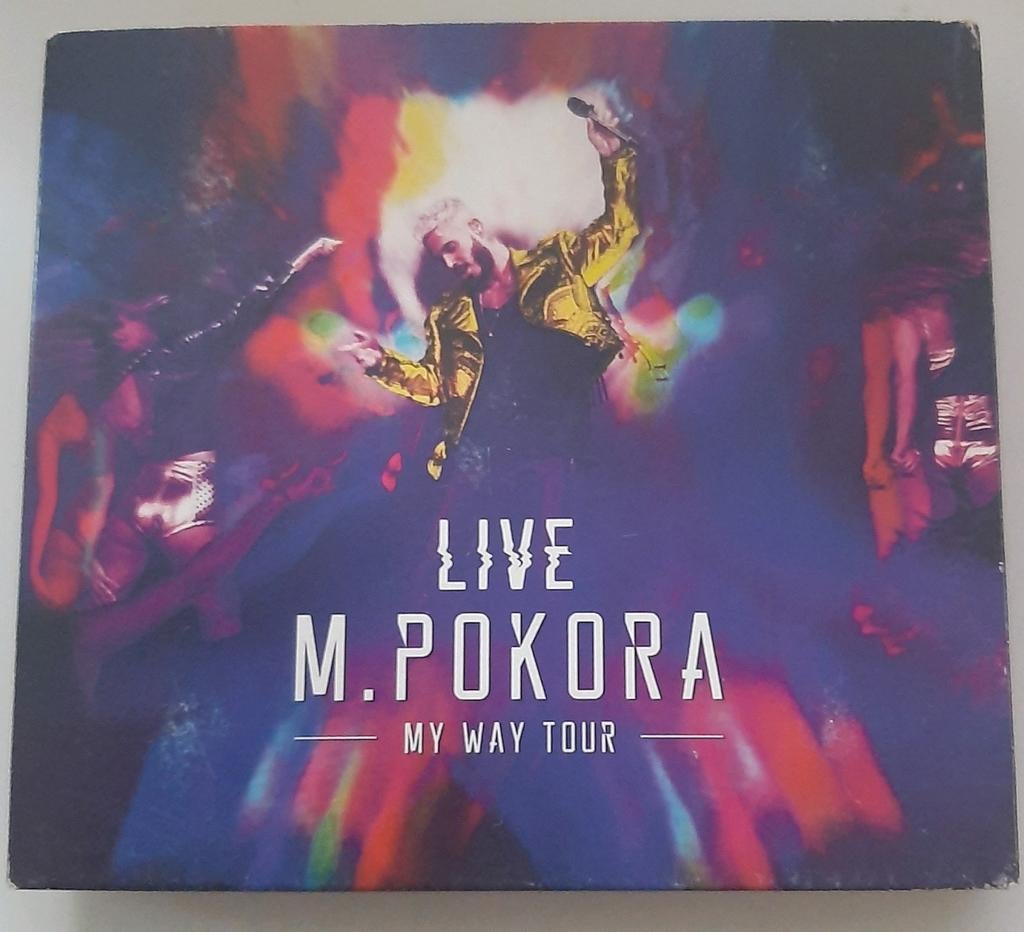Doubke Cd + dvd - m.pokora - my way tour, Enlèvement ou Envoi, Utilisé