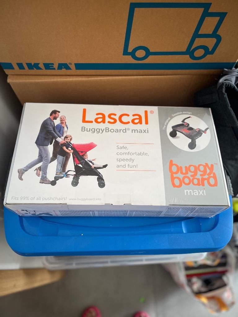 Buggy board meerijplankje Lascal maxi, Kinderen en Baby's, Buggy's, Ophalen, Nieuw, Overige merken