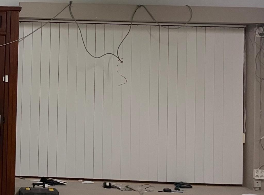 Lamellen, Huis en Inrichting, Stoffering | Gordijnen en Lamellen, Ophalen, Gebruikt, 100 tot 150 cm, 200 cm of meer