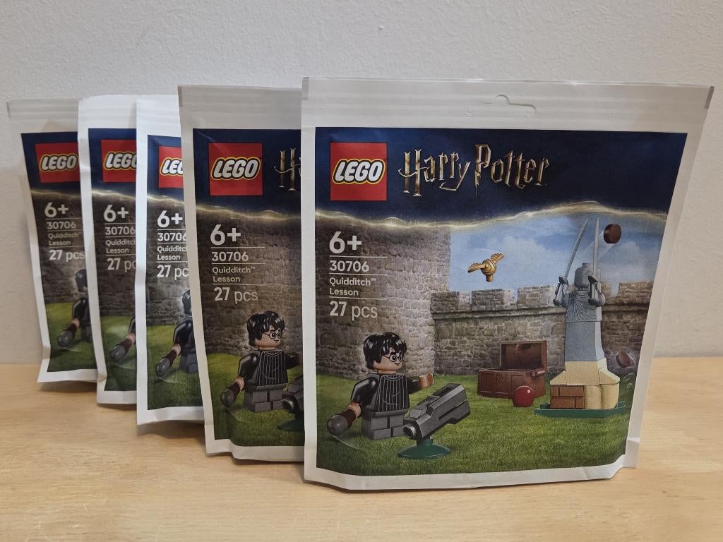 (GESEALD) 10x Lego 30706 Quidditch Lesson paper bag, Ophalen of Verzenden, Nieuw, Complete set, Lego