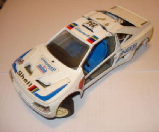 Peugeot 405 Turbo 16 Majorette 1/24 1:24, Hobby en Vrije tijd, Verzenden, Gebruikt, Auto, Overige merken
