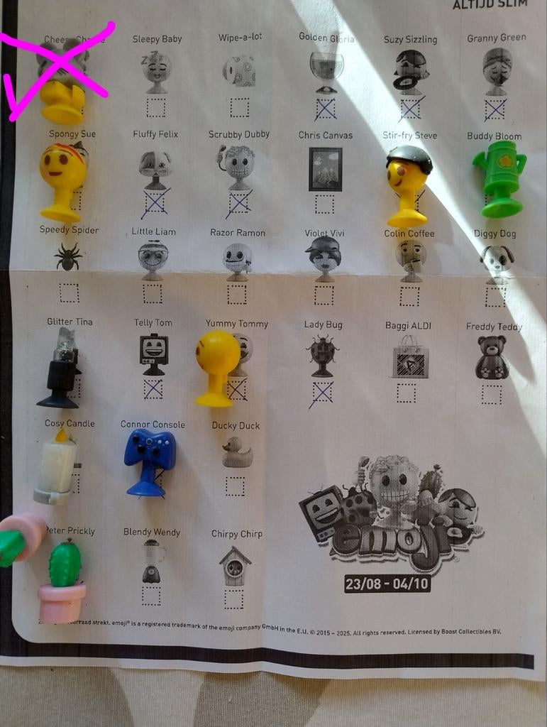Emoji Aldi 2025, Aldi, Ophalen of Verzenden