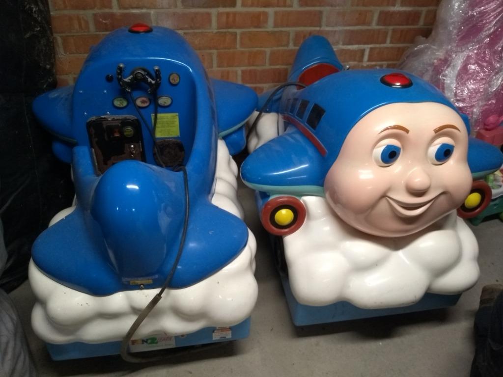 Kiddy ride Jayjay blauw, Verzamelen, Automaten | Overige, Ophalen, Gebruikt
