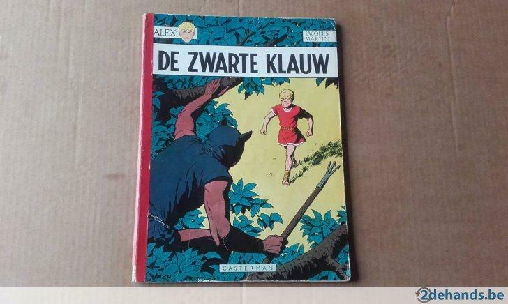 Alex.5.De zwarte klauw, Enlèvement ou Envoi, Utilisé