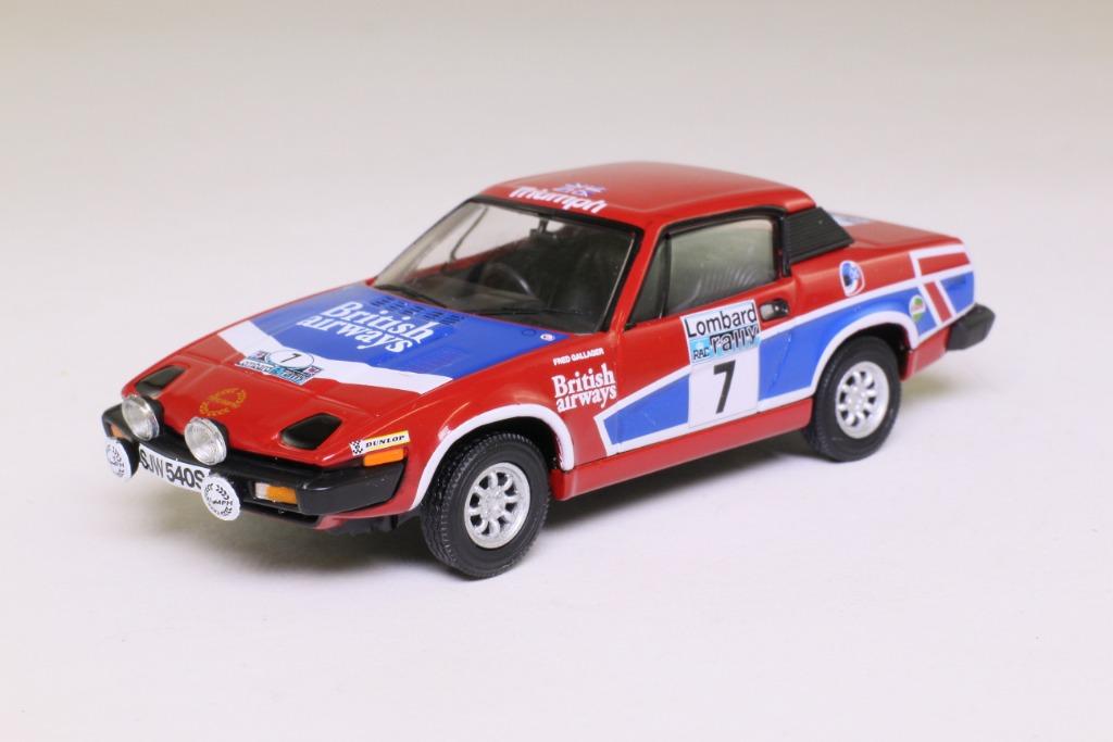 1:43 Corgi Vanguards Triumph TR7 V8 #7 Pond Gallagher 1978, Hobby & Loisirs créatifs, Modélisme | Voitures & Véhicules, Neuf, Voiture