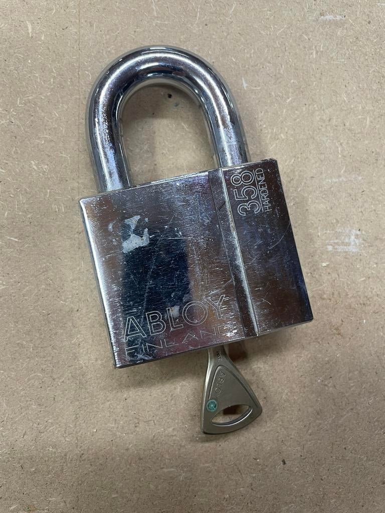 Abloy hangslot. Zeer zwaar., Enlèvement ou Envoi, Comme neuf