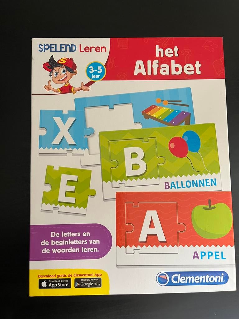 L'alphabet : apprendre les lettres et les initiales des mots, Enlèvement ou Envoi, Neuf, Langue et Lecture