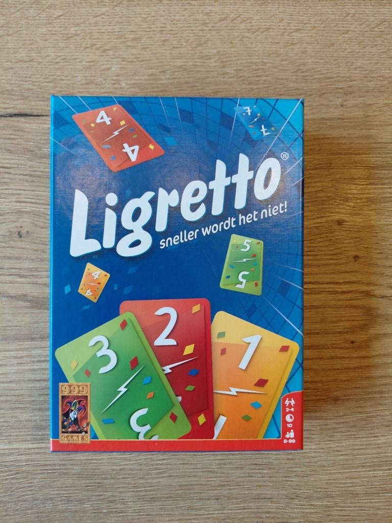 Ligretto kaartspel te koop, Trois ou quatre joueurs, Enlèvement, Comme neuf, 999 Games