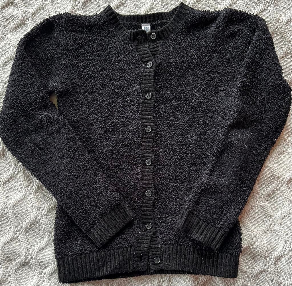 Gilet zwart - maat 134, Kinderen en Baby's, Kinderkleding | Maat 134, Meisje, Ophalen of Verzenden, Hema, Overige typen