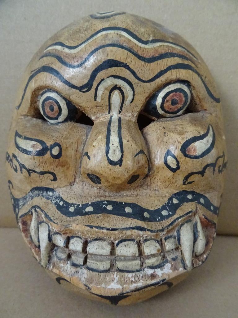 Masque Indonésie Masque indonésien Bali masque en bois 1970, Enlèvement ou Envoi