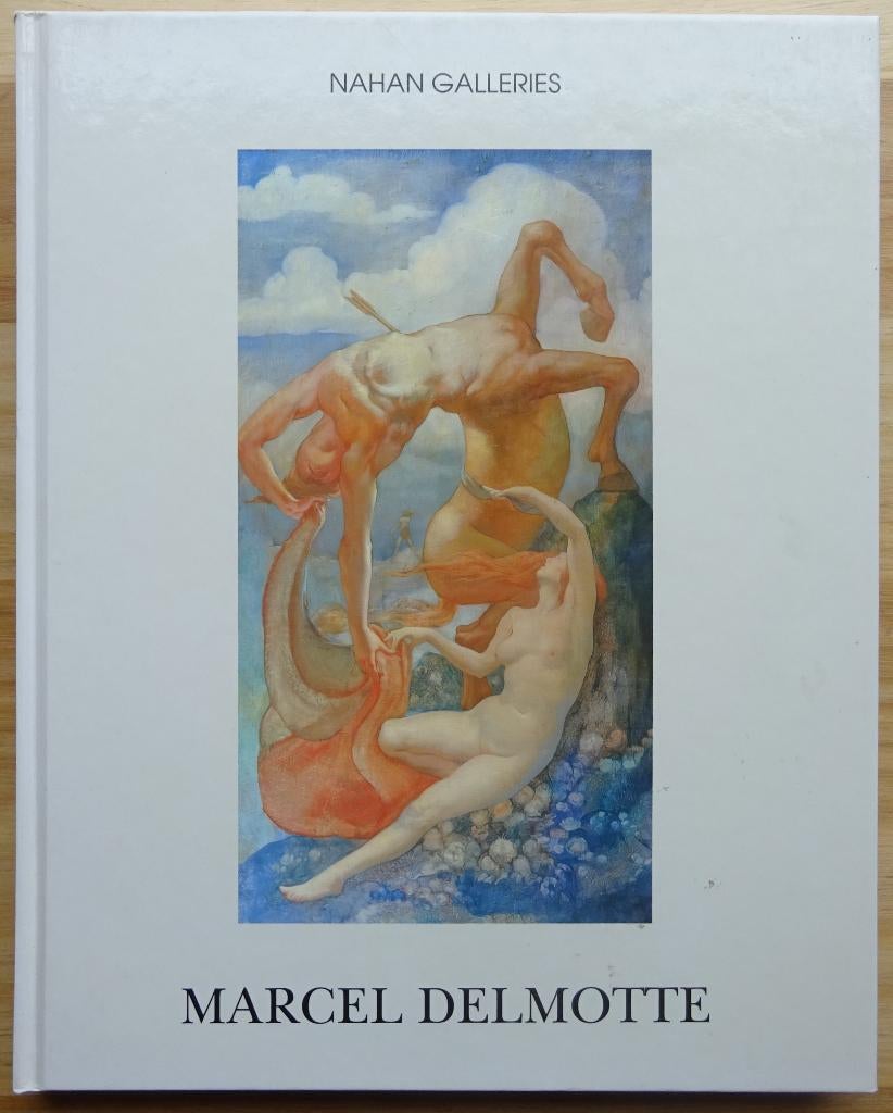 Marcel Delmotte, Nahan Galleries, 1991, Ophalen of Verzenden, Zo goed als nieuw, Robert Morgan, Schilder- en Tekenkunst