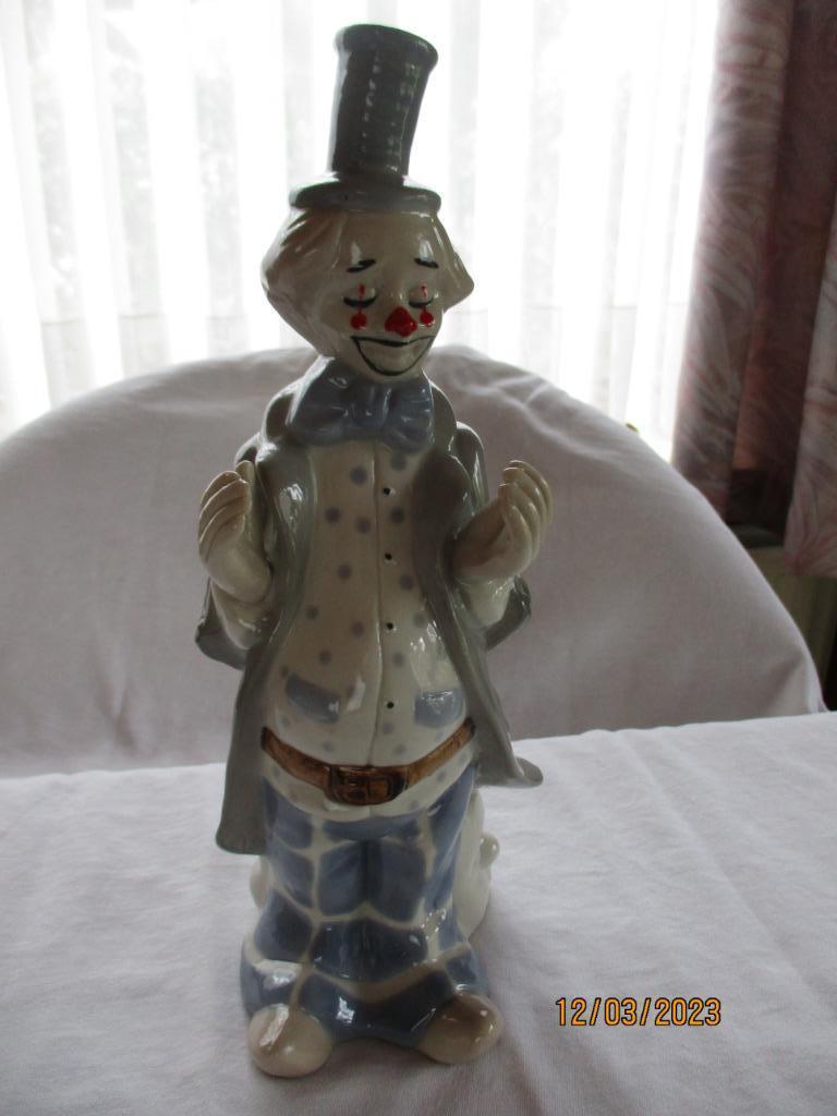 beeldje circus clown, Enlèvement, Comme neuf