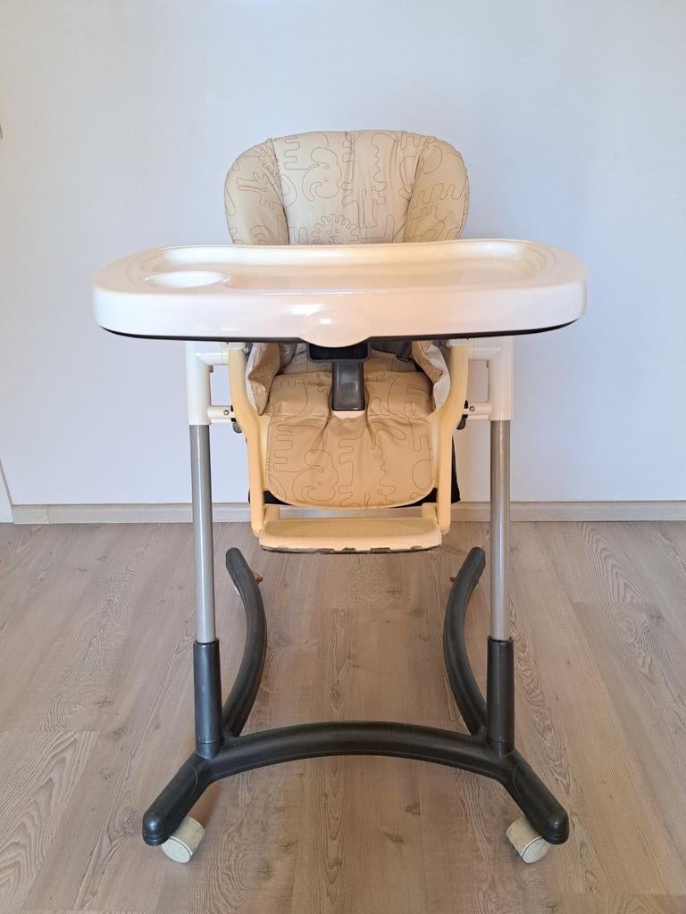 Chaise de salle à manger à roulettes, Enlèvement, Utilisé, Chaise évolutive, Ceinture(s)