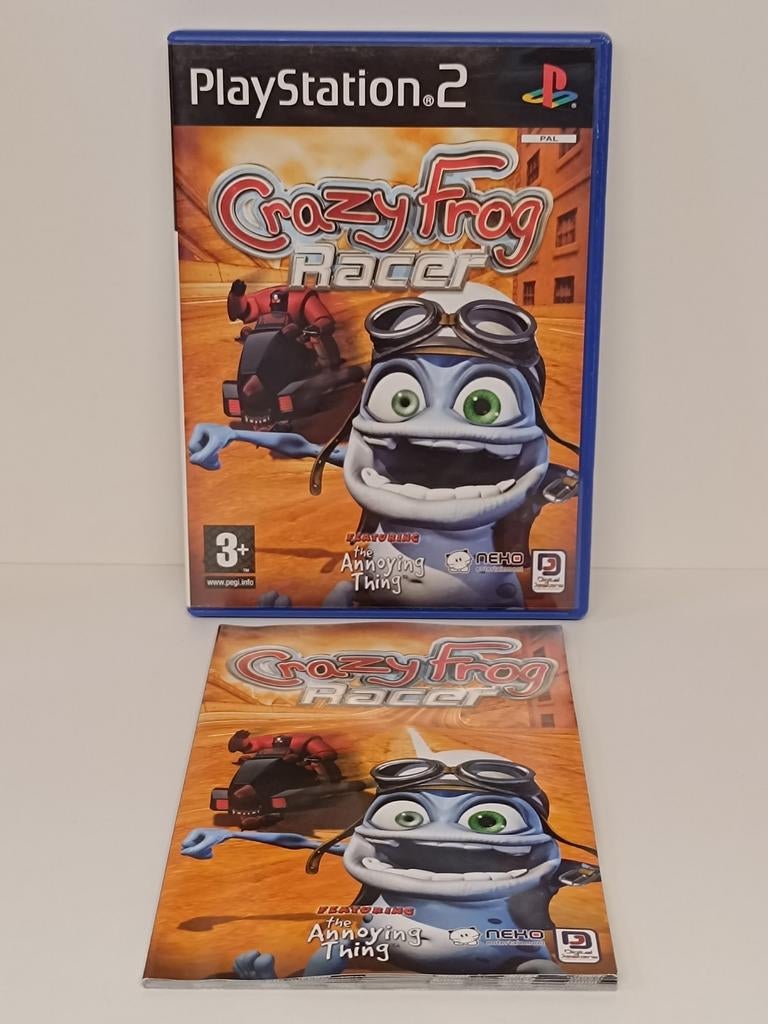 Ps2 Crazy Frog Racer, Ophalen of Verzenden, Zo goed als nieuw