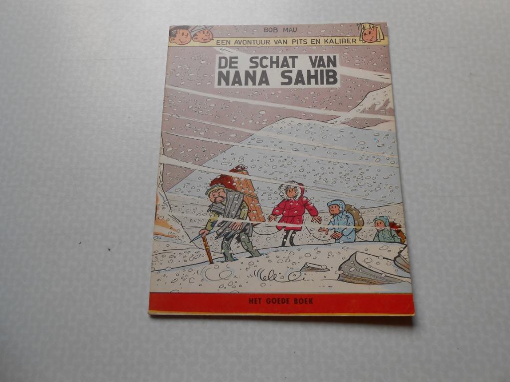 Pits en kaliber 5 de schat van mama sahib 1ste dr 1962., Boeken, Bob Mau, Eén stripboek, Nieuw, Ophalen of Verzenden