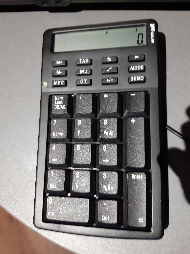 pavé numérique port USB, Computers en Software, Toetsenborden, Ophalen, Gebruikt, TARGUS, Numeriek