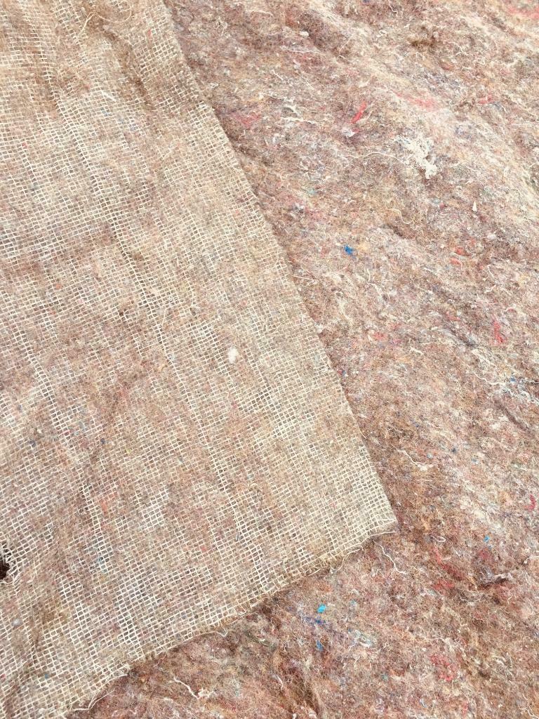grote partij isolerende doeken uit witloofteelt, Overige materialen, Gebruikt, Vloerisolatie, 15 m² of meer