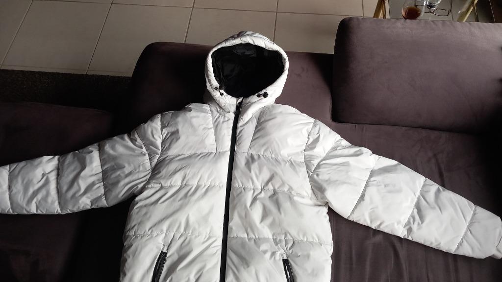1 doudoune blanche T.XL, Enlèvement, Neuf, H&M