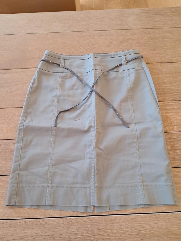 Gerry Weber T 36 grijze rok, Kleding | Dames, Ophalen of Verzenden, Zo goed als nieuw, Knielengte, Gerry Weber