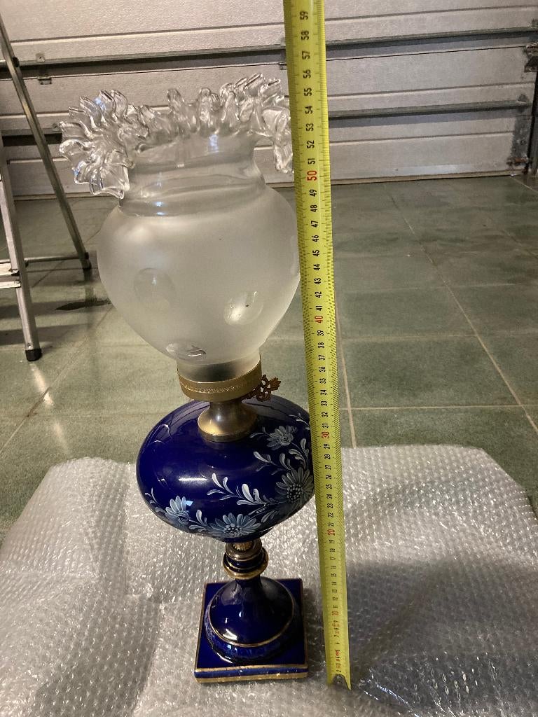 lamp in porselein, Antiek en Kunst, Antiek | Verlichting, Ophalen