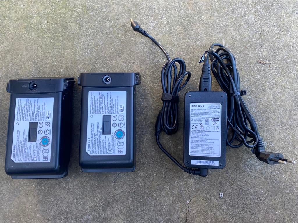 Lot de 2 batteries Samsung Stick Vacuum Cleaner, Enlèvement