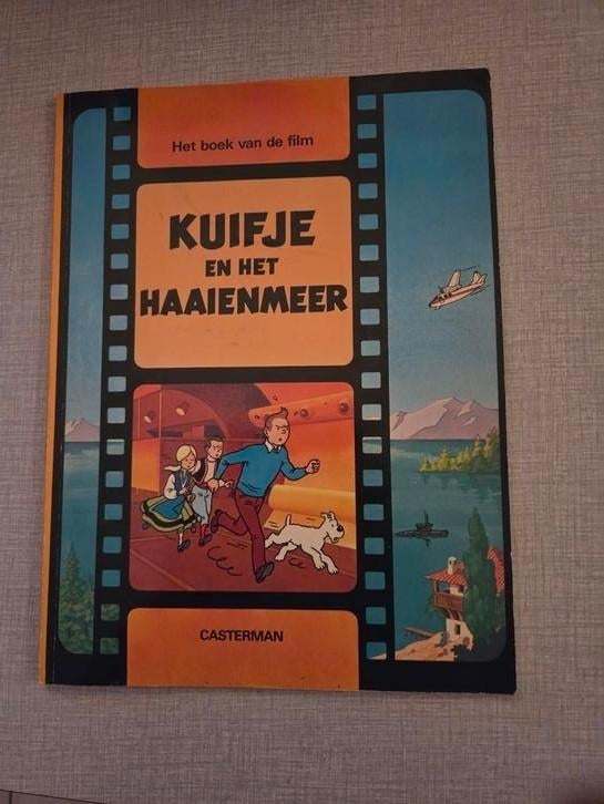 Kuifje en het Haaienmeer, 1ste druk., Eén stripboek, Ophalen of Verzenden, Zo goed als nieuw, Casterman