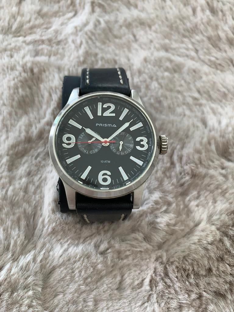 Prisma horloge, Overige merken, Overige materialen, Polshorloge, Ophalen of Verzenden