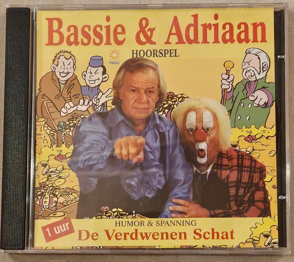 Bassie & Adriaan hoorspel De Verdwenen Schat
Di, Ophalen of Verzenden, Zo goed als nieuw