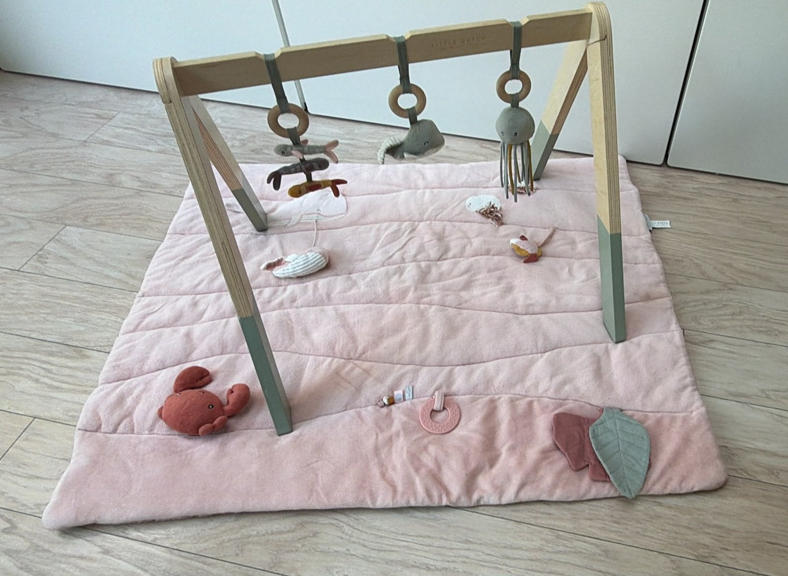 Little Dutch Houten Babygym Frame – Ocean Pink, Ophalen, Zo goed als nieuw