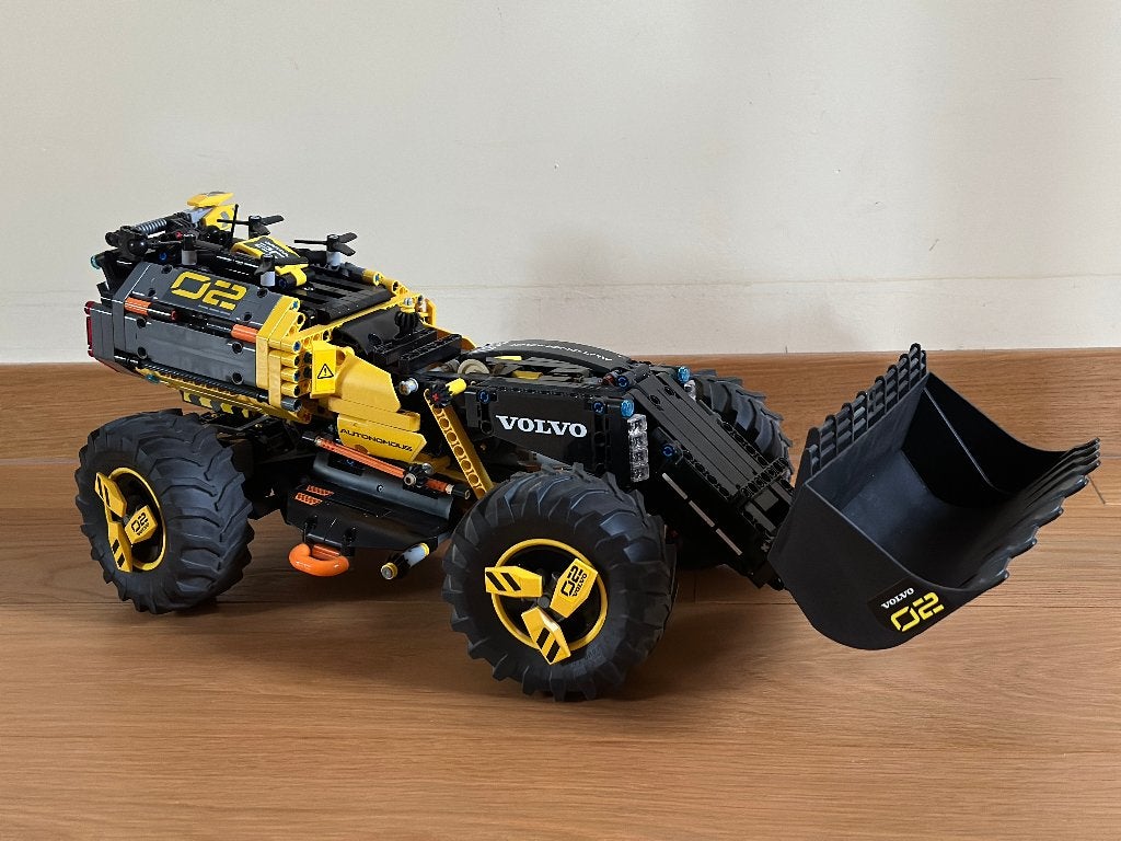 Lego Technic 42081 Volvo Concept wiellader ZEUX, Inclusief instructies, Gebruikt, Lego, Ophalen of Verzenden