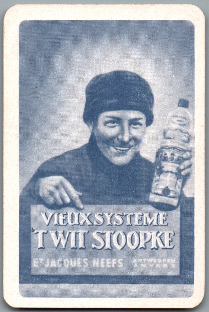 speelkaart - LK15192 - 't Wit Stoopke, Verzamelen, Verzenden, Zo goed als nieuw, Speelkaart(en)