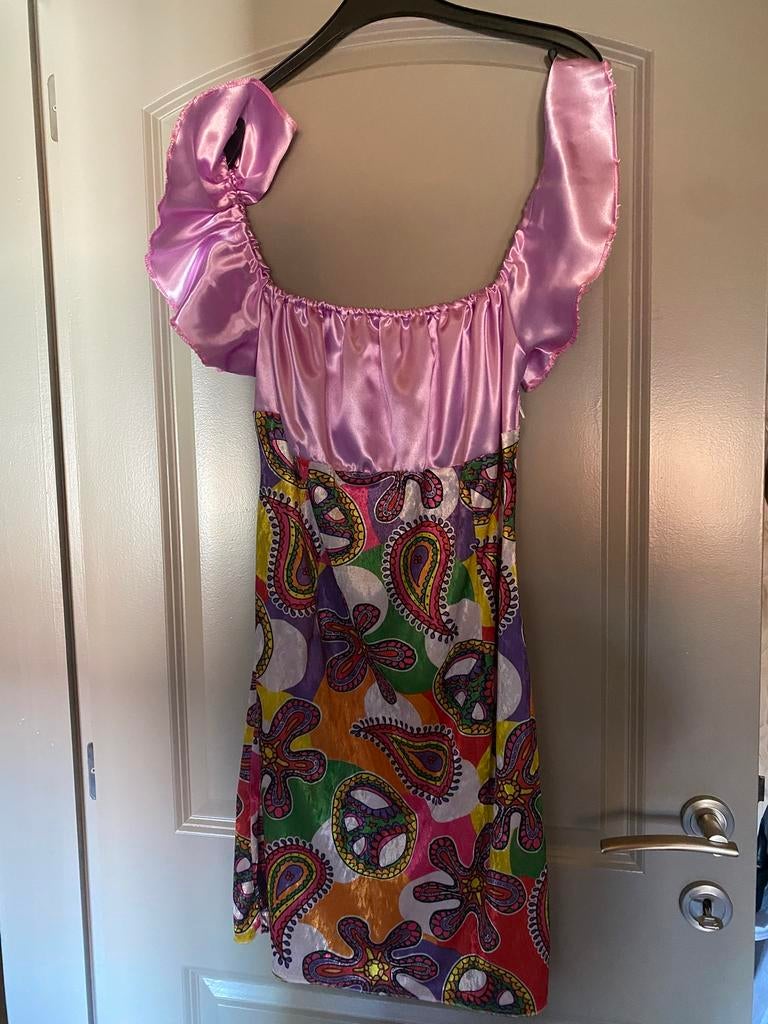 Disco carnavalskleedje, Ophalen, Zo goed als nieuw, Maat 42/44 (L), Kleding